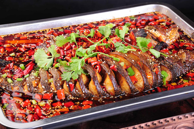 Dujiangyan-style-grilled-fish