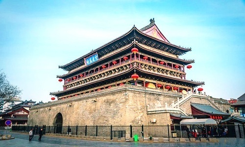 Bell-And-Drum-Tower-Square-Xian