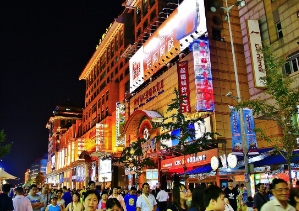 Wangfujing-Pedestrian-Street Wangfujing-Pedestrian-Street