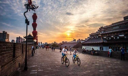 Ancient-City-Wall-bike-Xian Ancient-City-Wall-bike-Xian